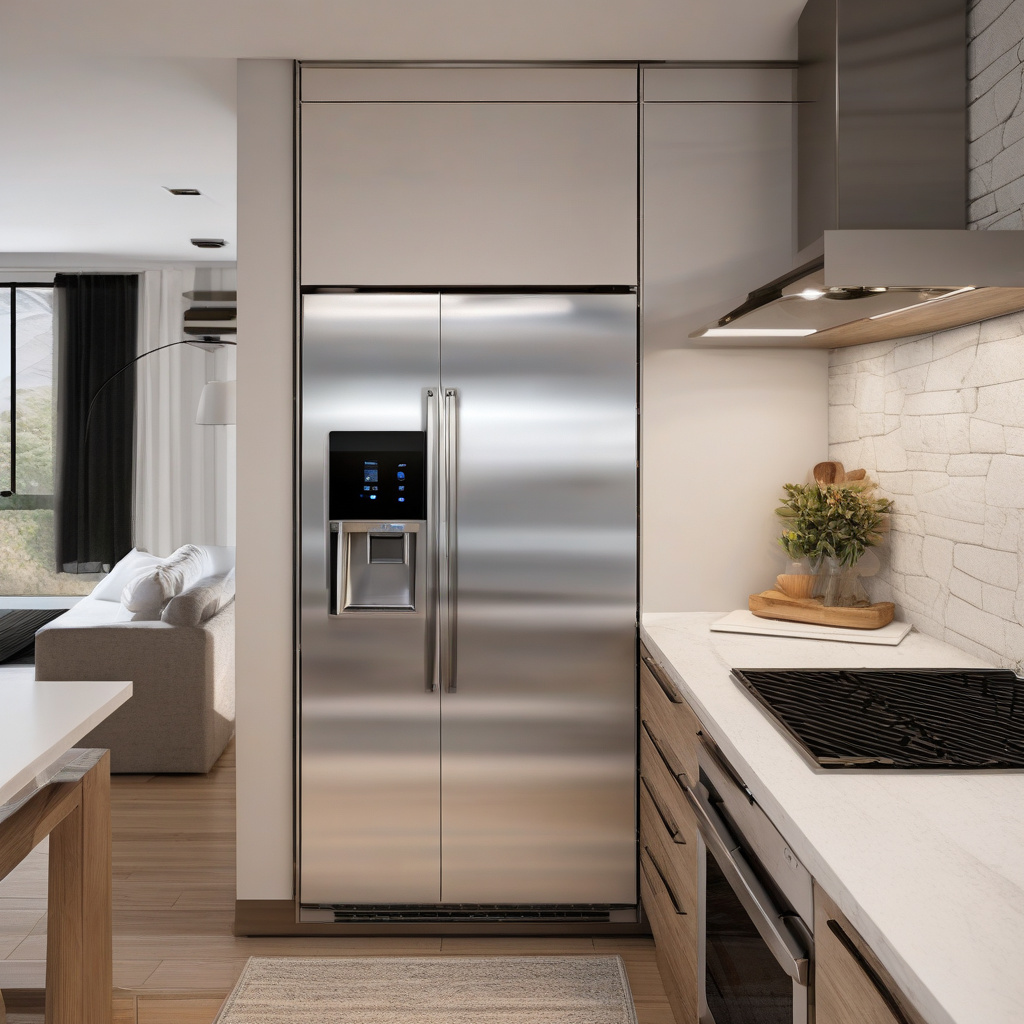 організація ніші для холодильника у львівській кухні на етапі ремонту меблів