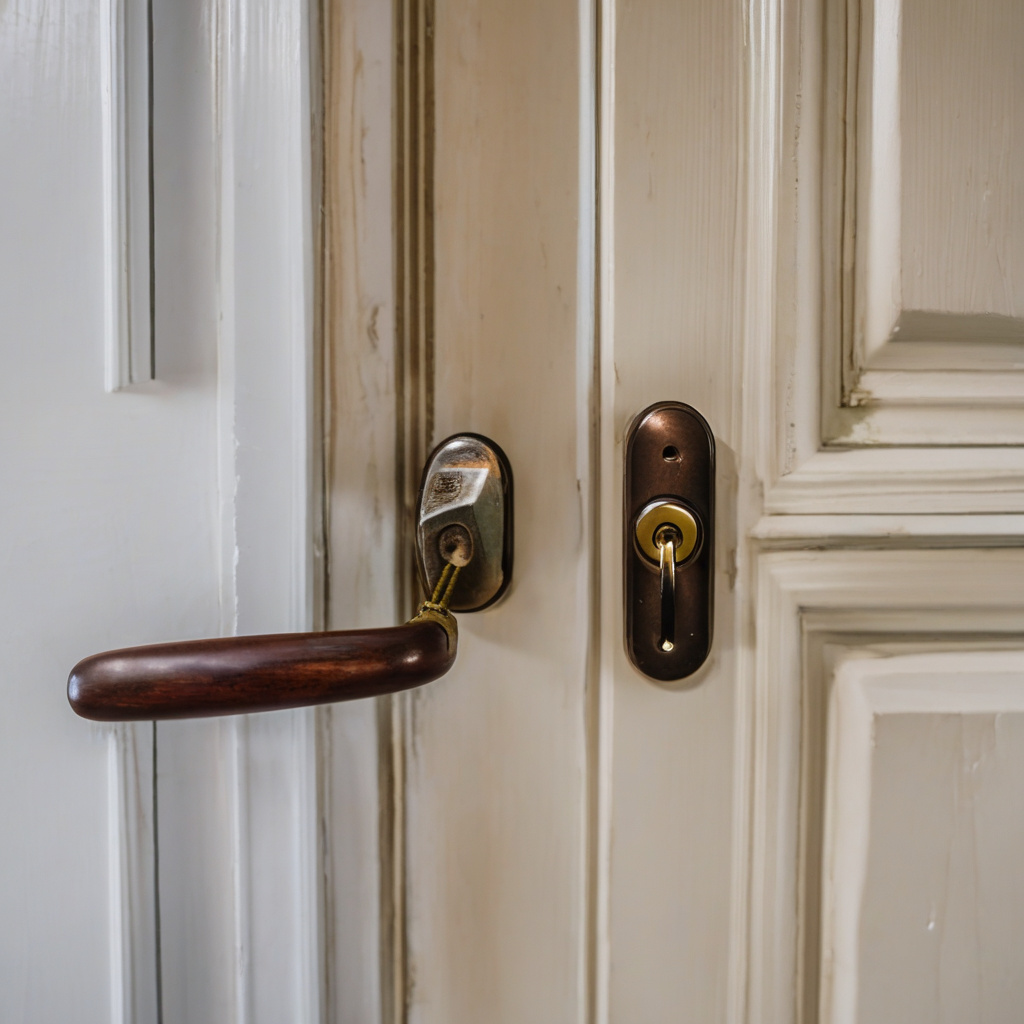 Неправильная установка петлей на межкомнатной двери