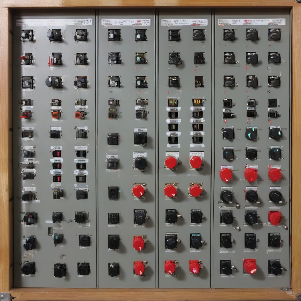 ошибочное подключение проводов в старом выключателе