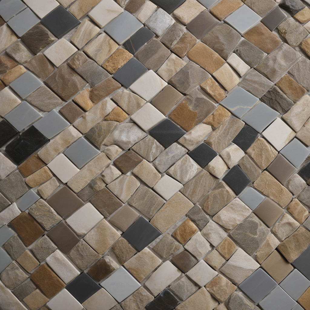 монтаж декоративного камня на акцентной стене в современном интерьере Львова