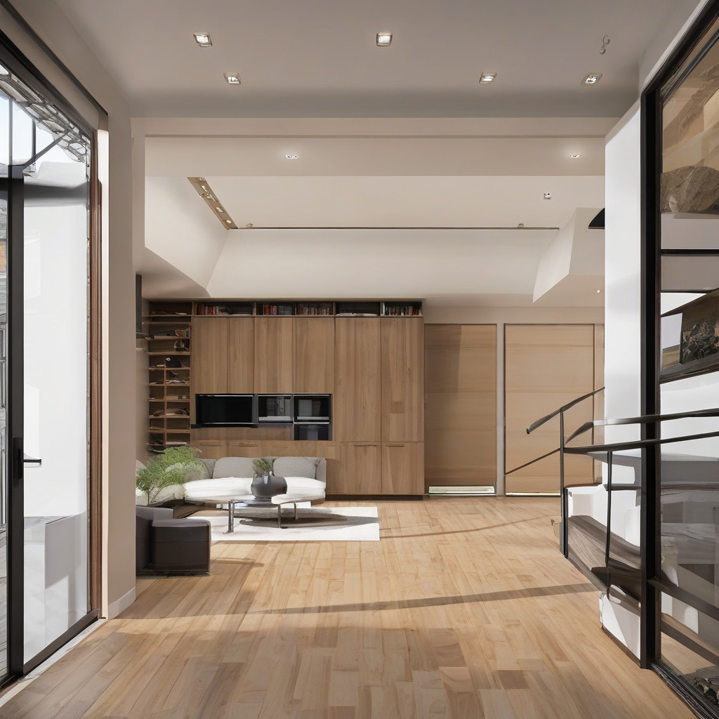 фінальний результат професійного монтажу дверей гармошки у квартирі