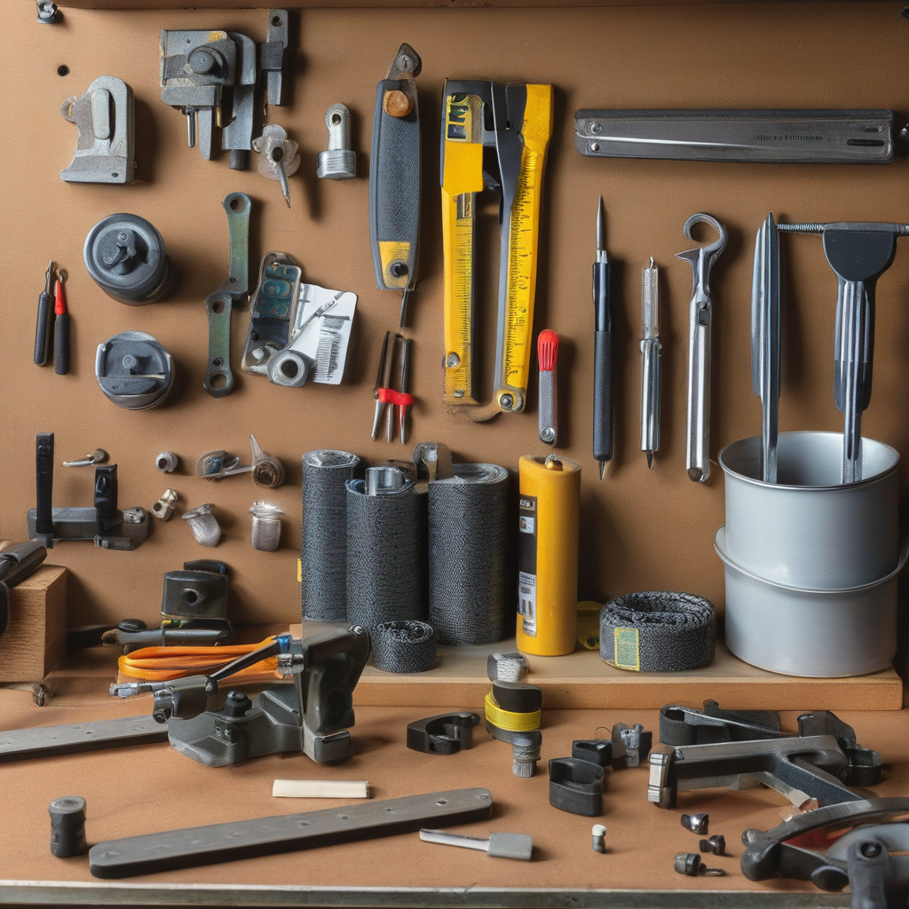 освітлення та порядок у домашній міні майстерні Львова