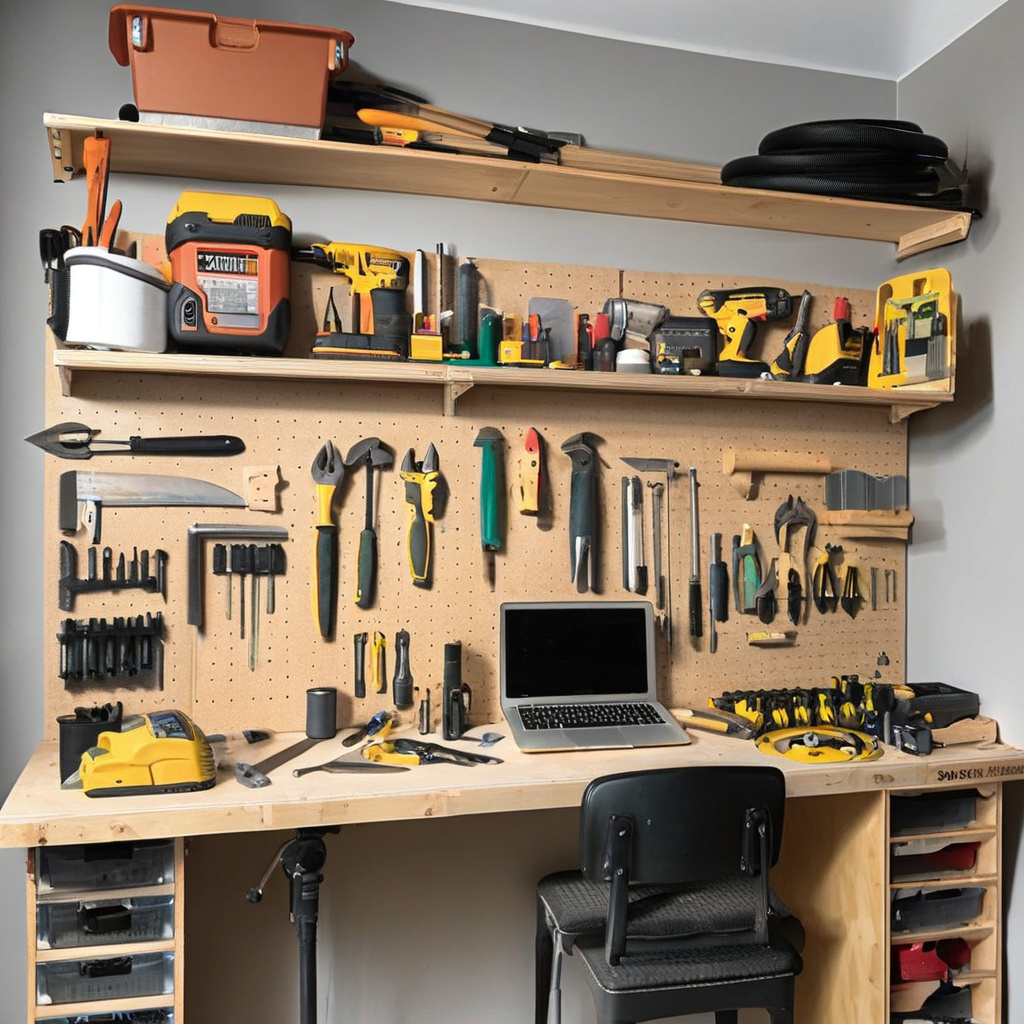 неправильна організація домашньої майстерні з неприбраними інструментами Львів