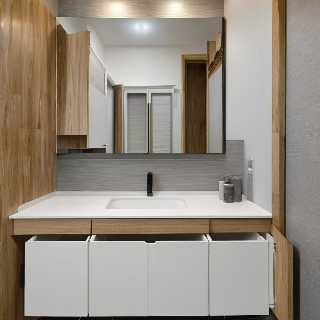 Встановлення шафи у ванній кімнаті із захистом від вологості