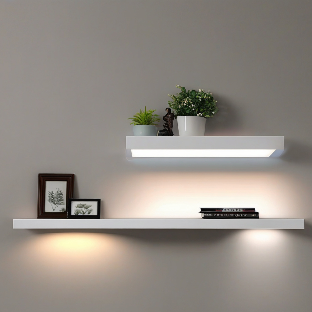 Металеві та дерев'яні полиці різної глибини для підсобної