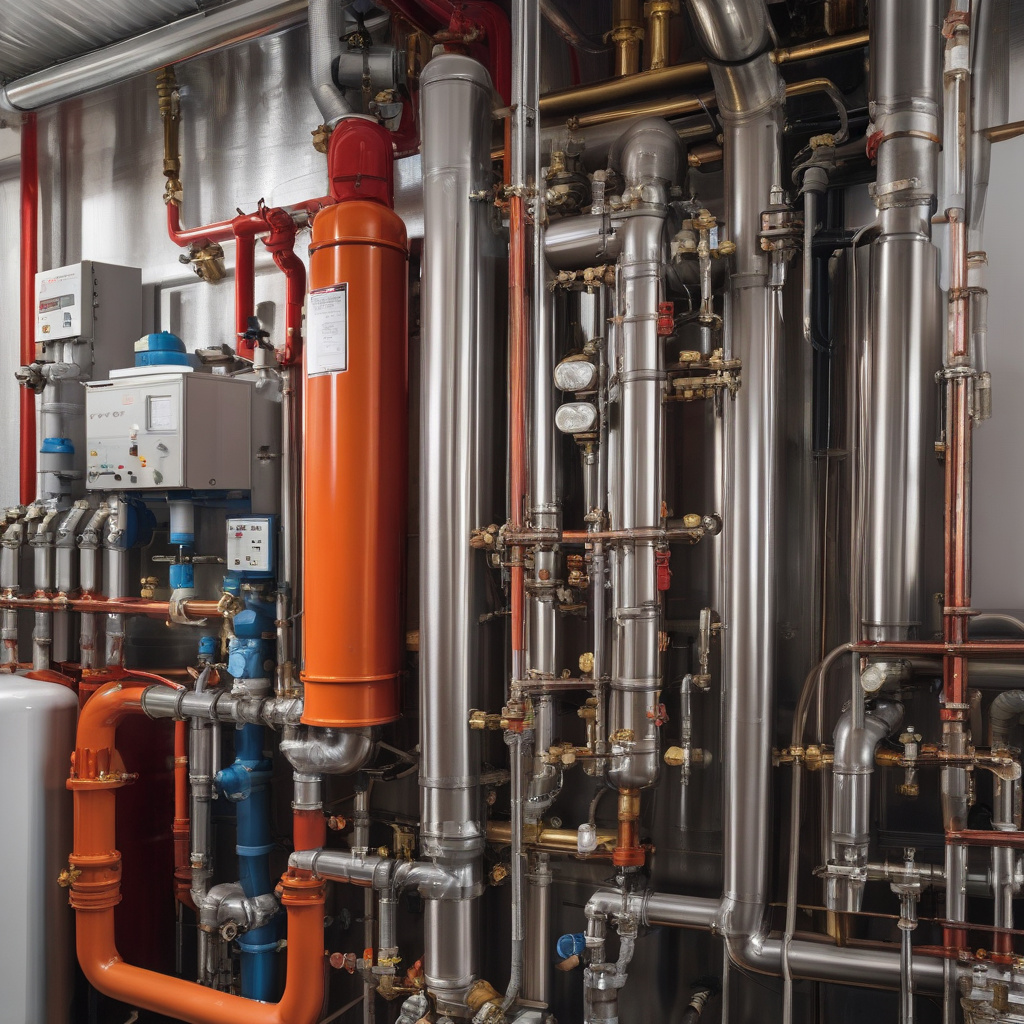 Монтаж твердопаливного котла поетапно