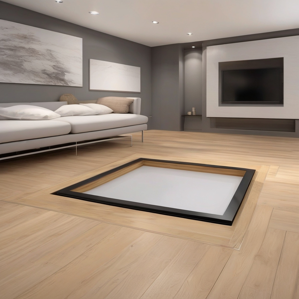 Фіксація петель оглядового люка для покриття плиткою або ламінатом