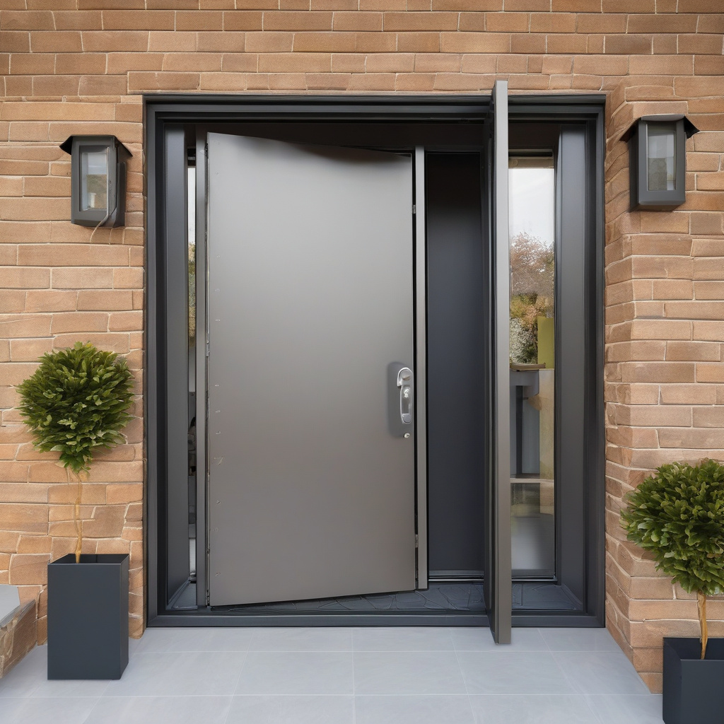 Вхідні металеві двері у сучасній квартирі, монтаж і рівень