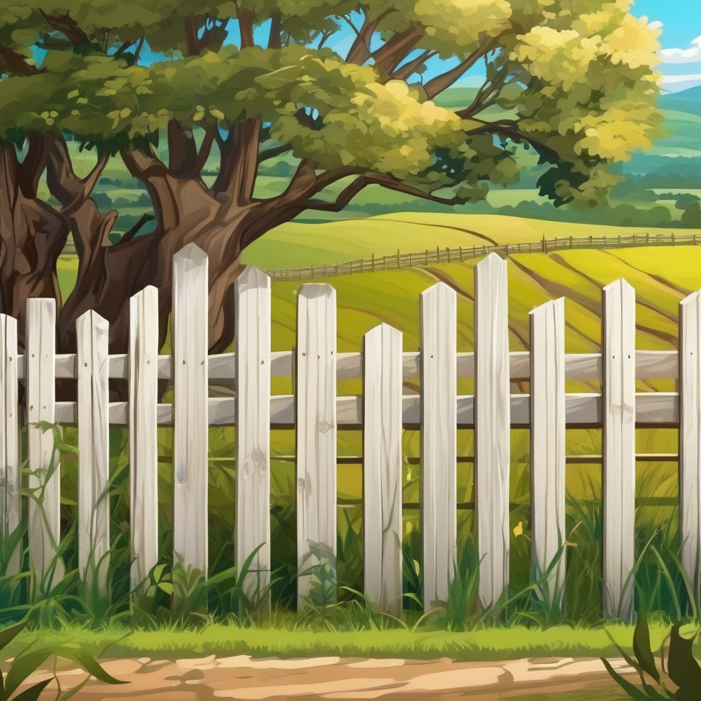 Паркан на заміській ділянці, фарбування і догляд у процесі