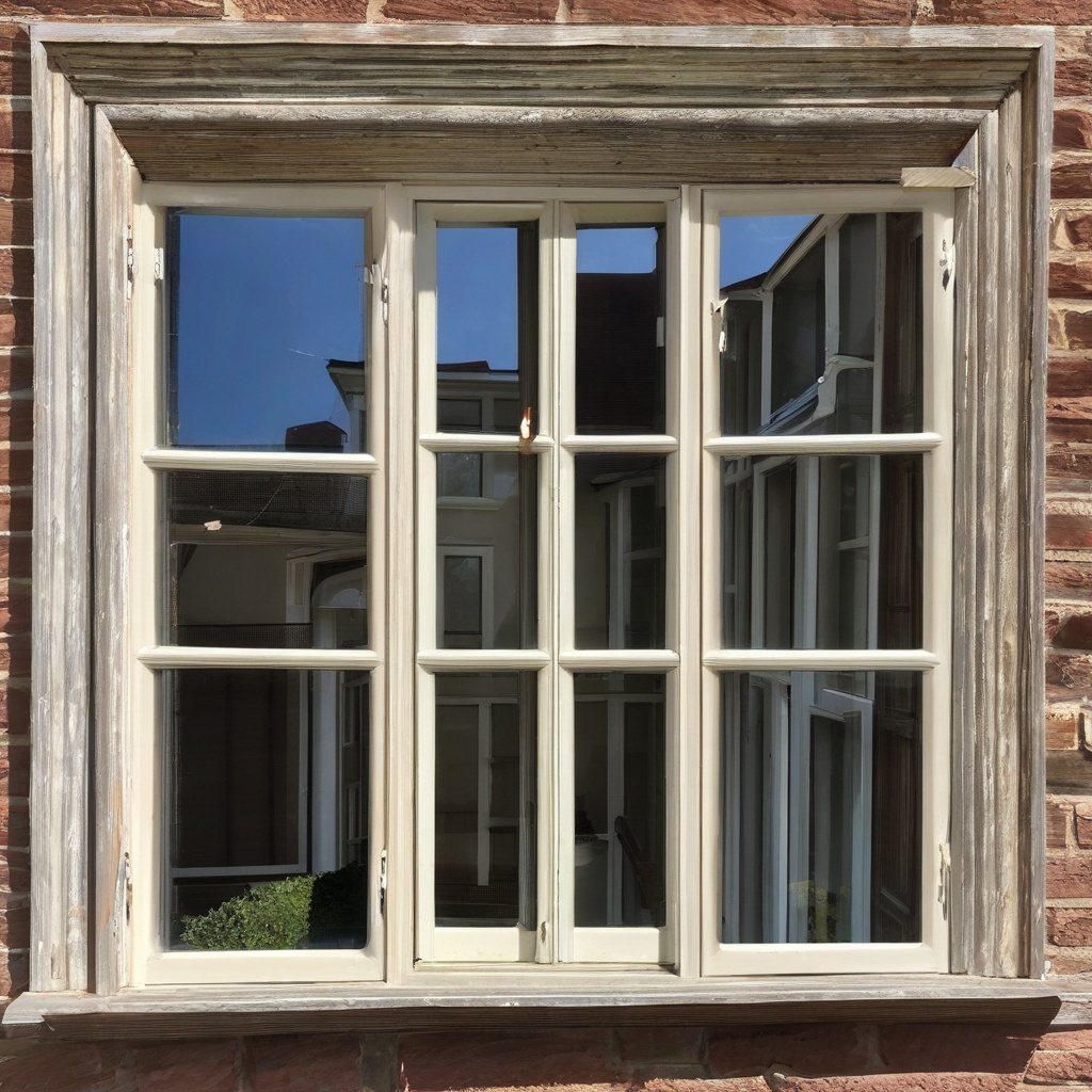 Сучасний декор для старого дерев'яного вікна