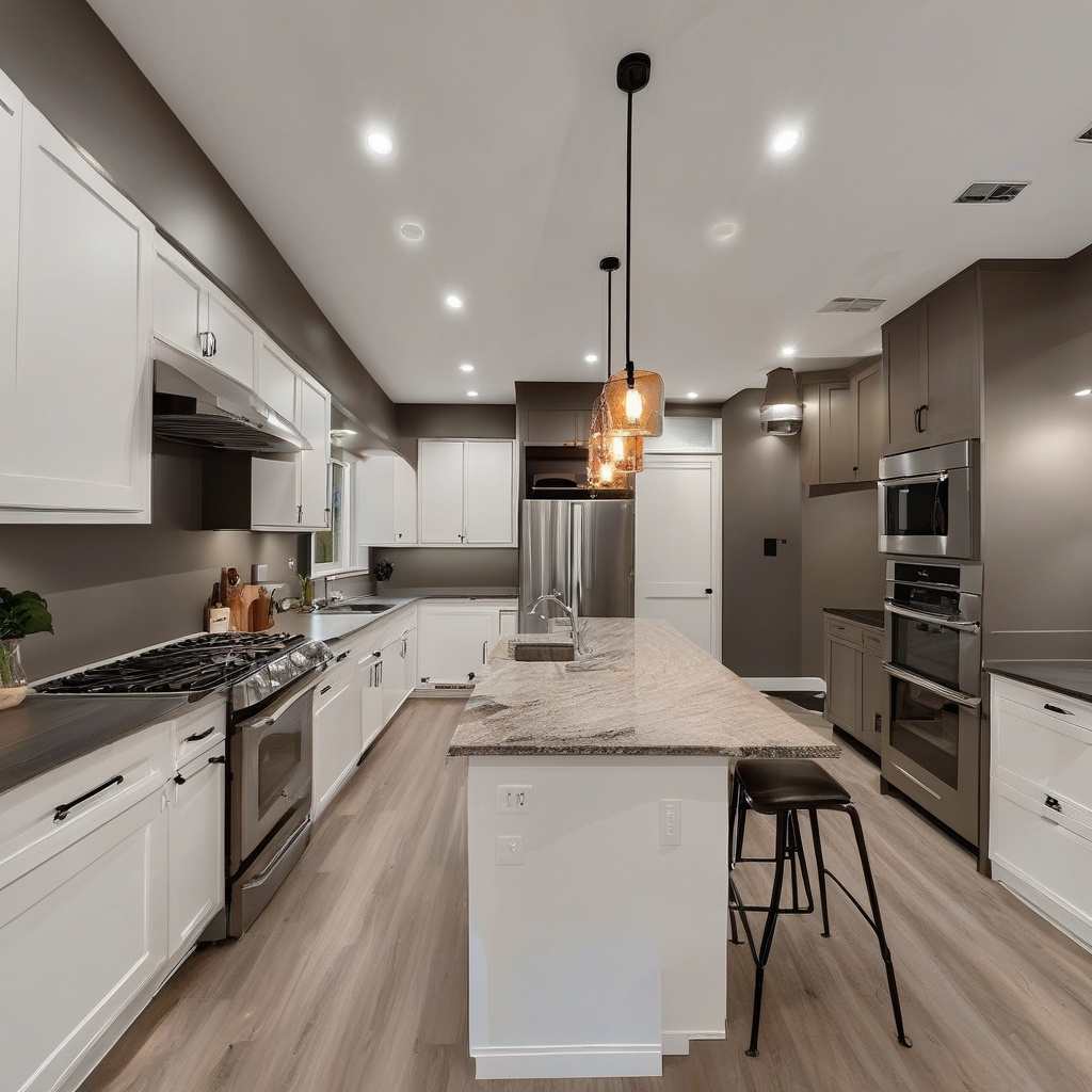 Додаткове підсвічування на маленькій кухні — приклад раціонального використання простору Практичне додаткове освітлення в малогабаритних умовах кухні