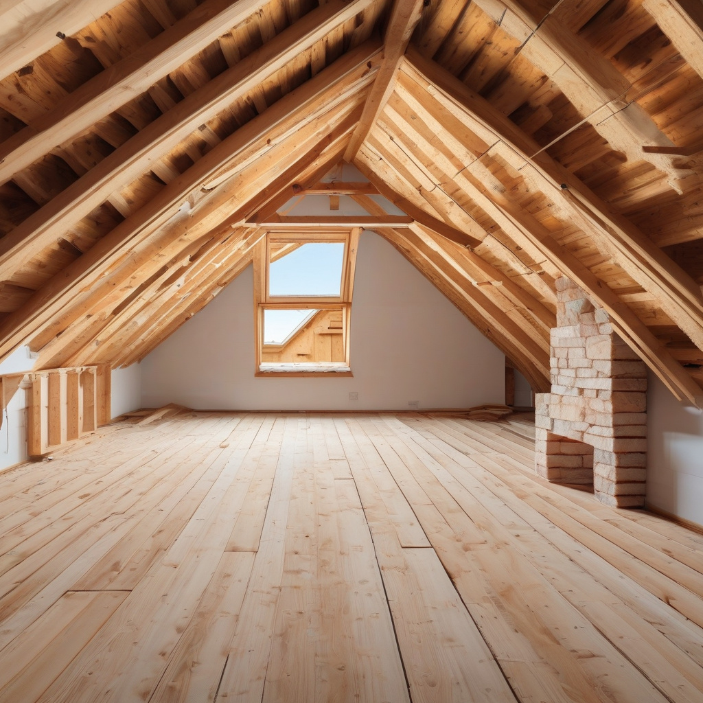 Монтаж утеплювача на дерев'яну стелю приватного будинку