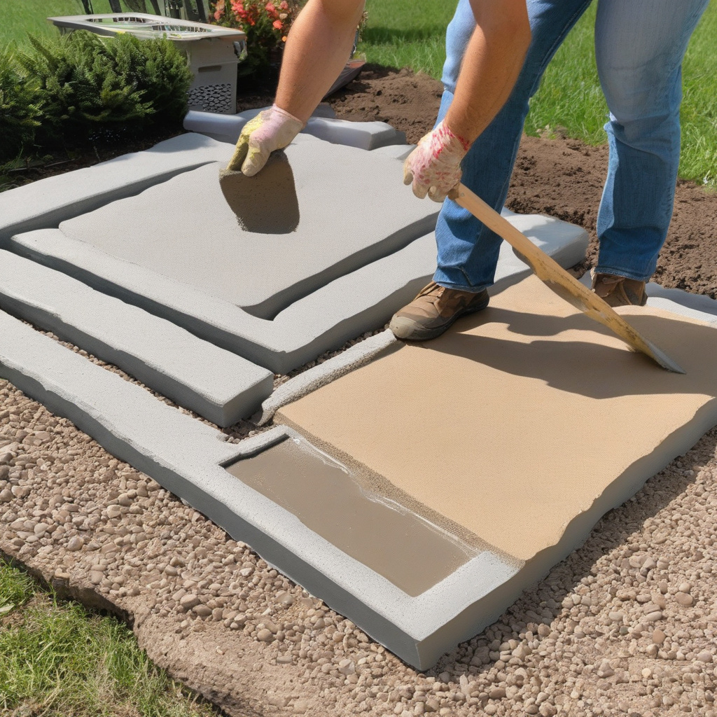 Етапи виготовлення опалубки для бетонної доріжки