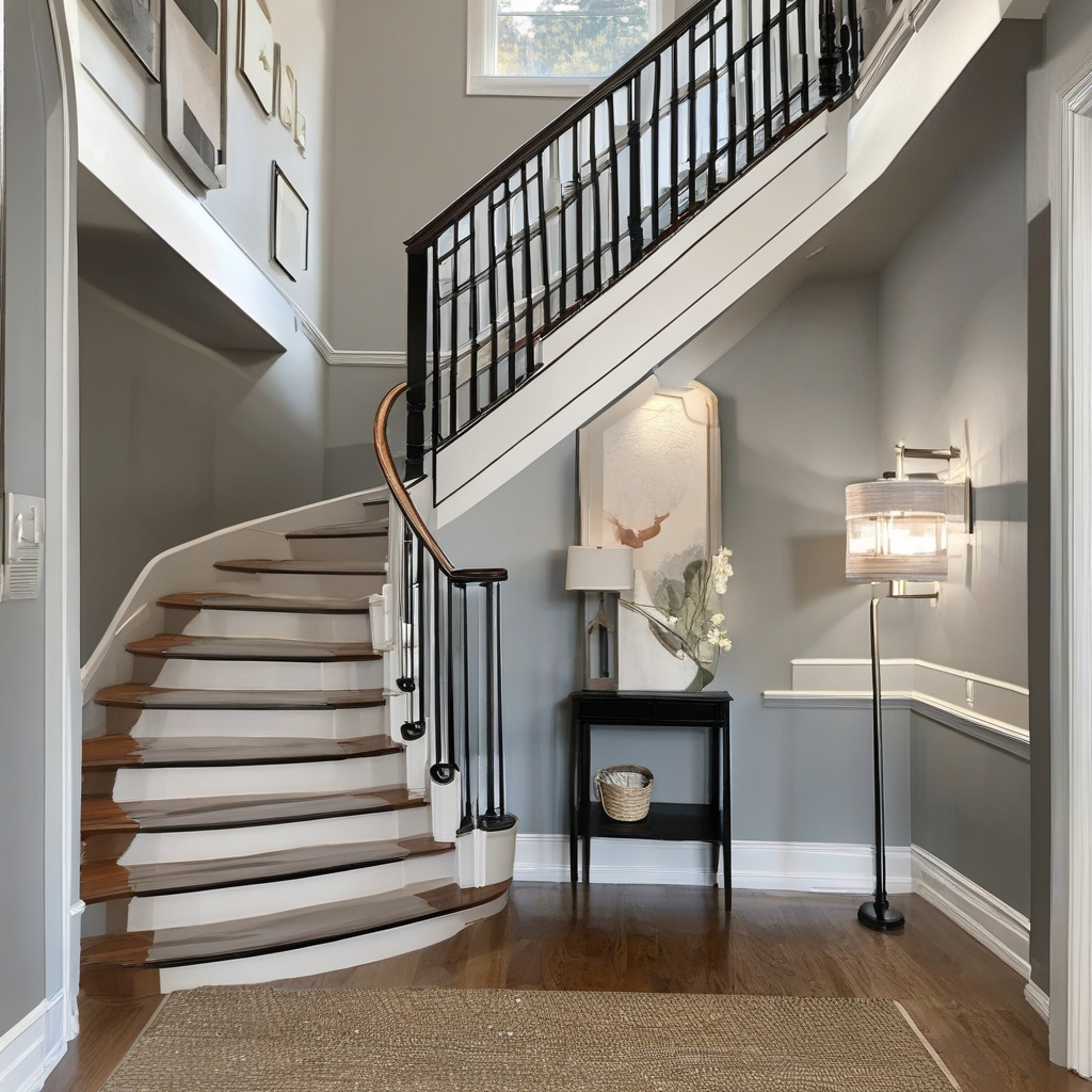 Заміна плитки на сходах під'їзду