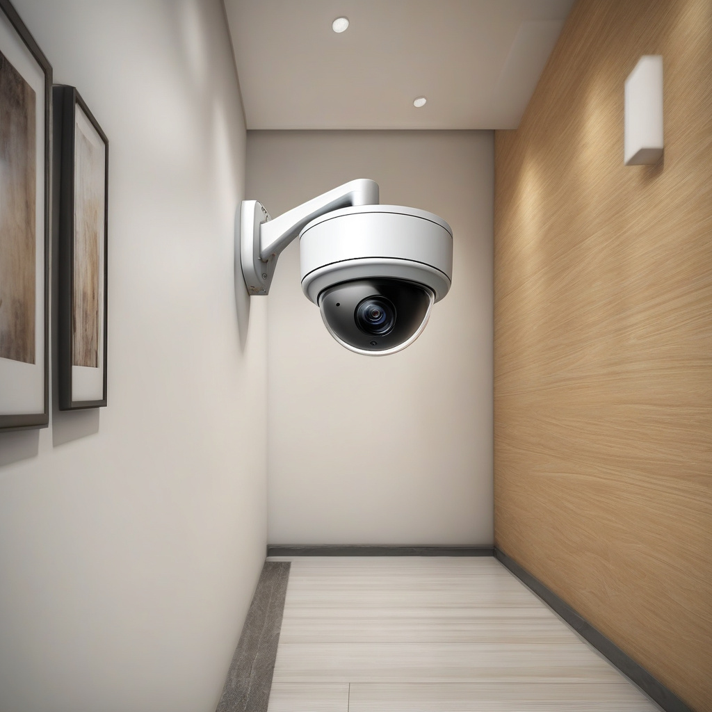 Процес вибору камери відеонагляду у магазині електроніки