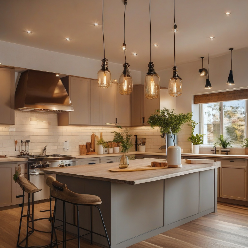 освітлення для кухні сучасні тенденції