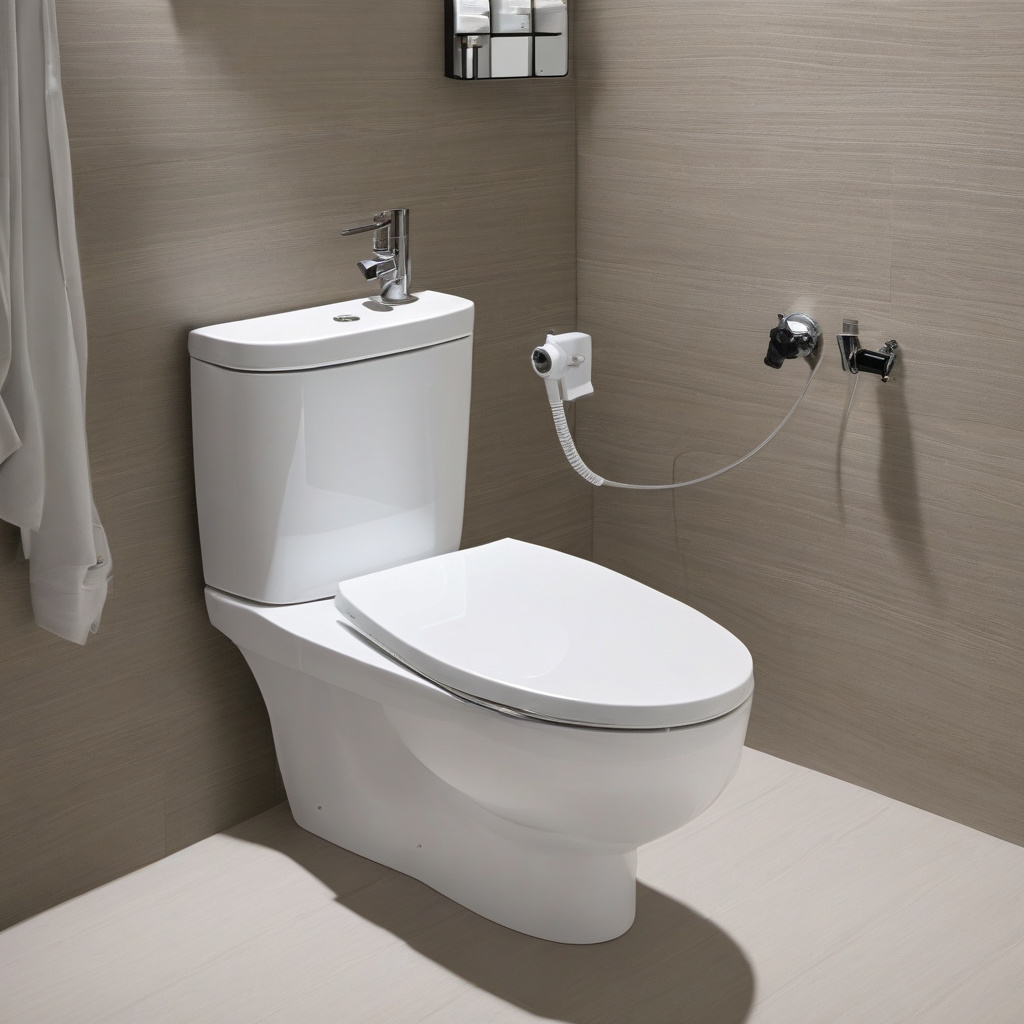 Керамічне біде у сучасній ванній кімнаті