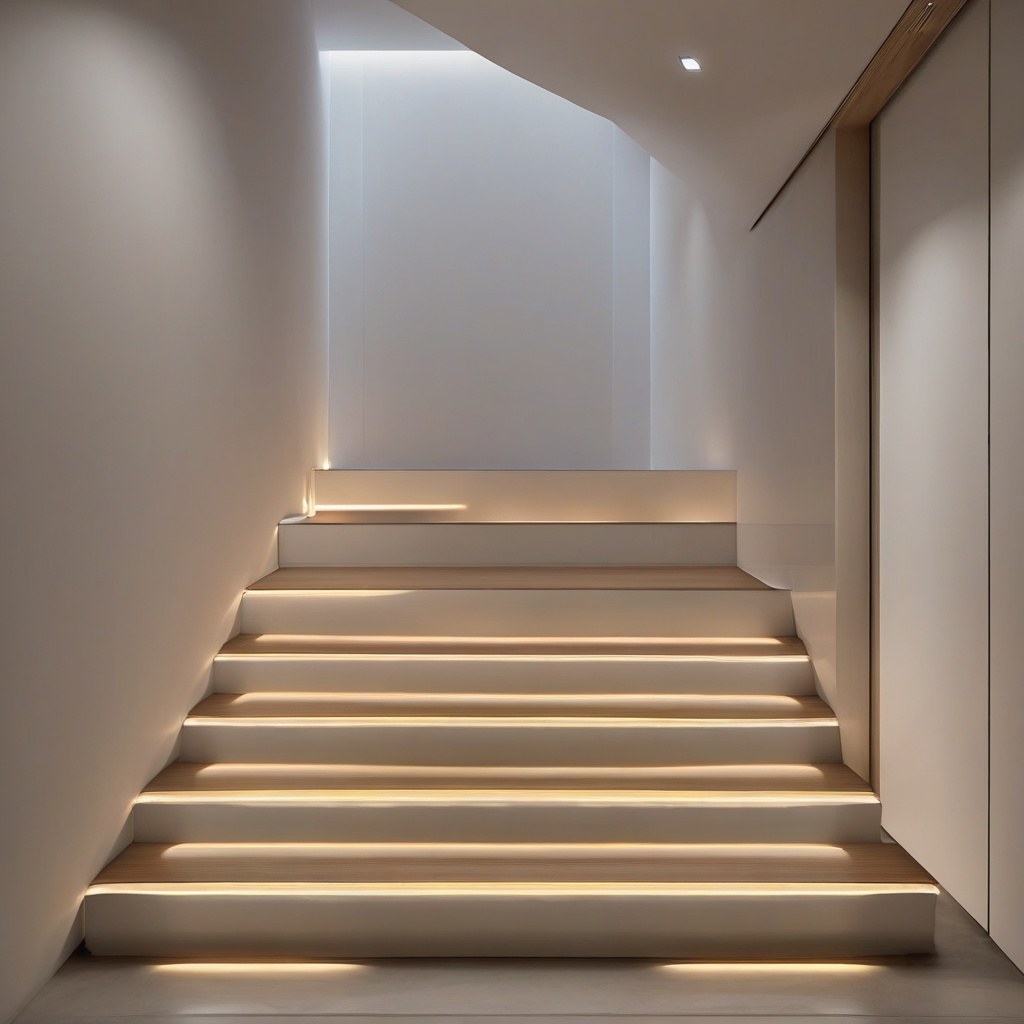 декоративне та функціональне освітлення сходів