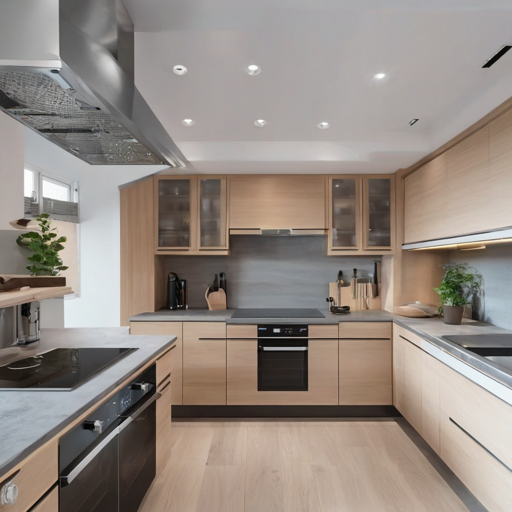 Процесс установки кухонной вытяжки одним человеком