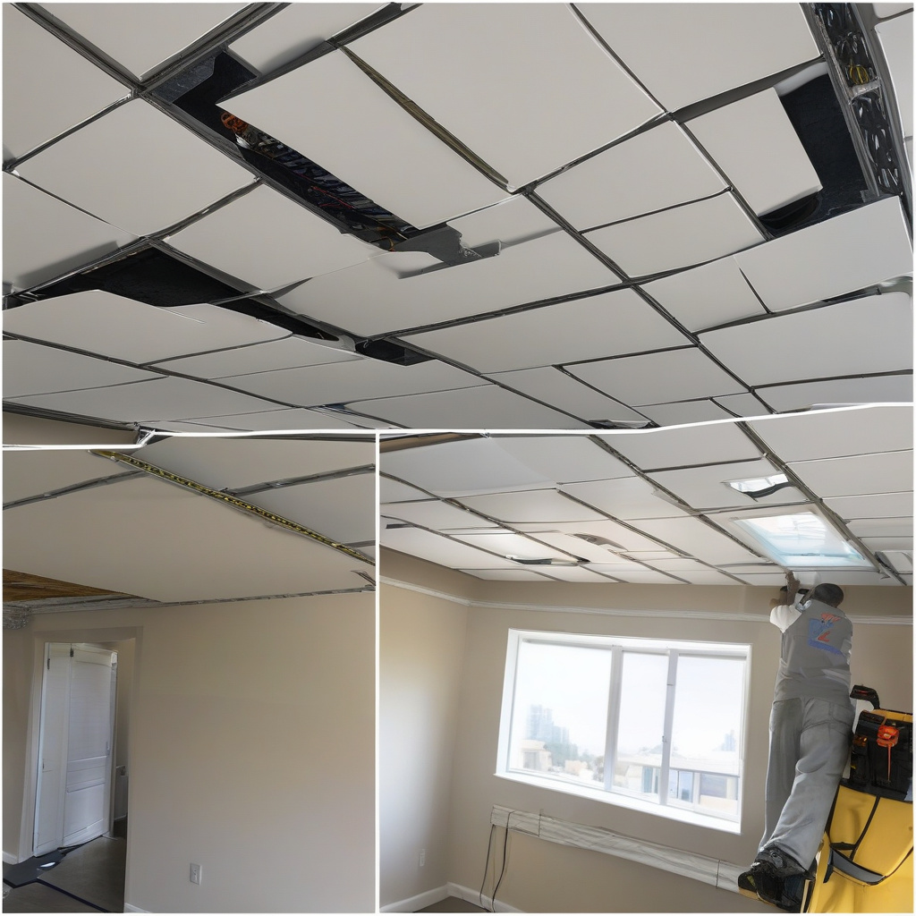 ПВХ-стеля сучасний дизайн монтаж