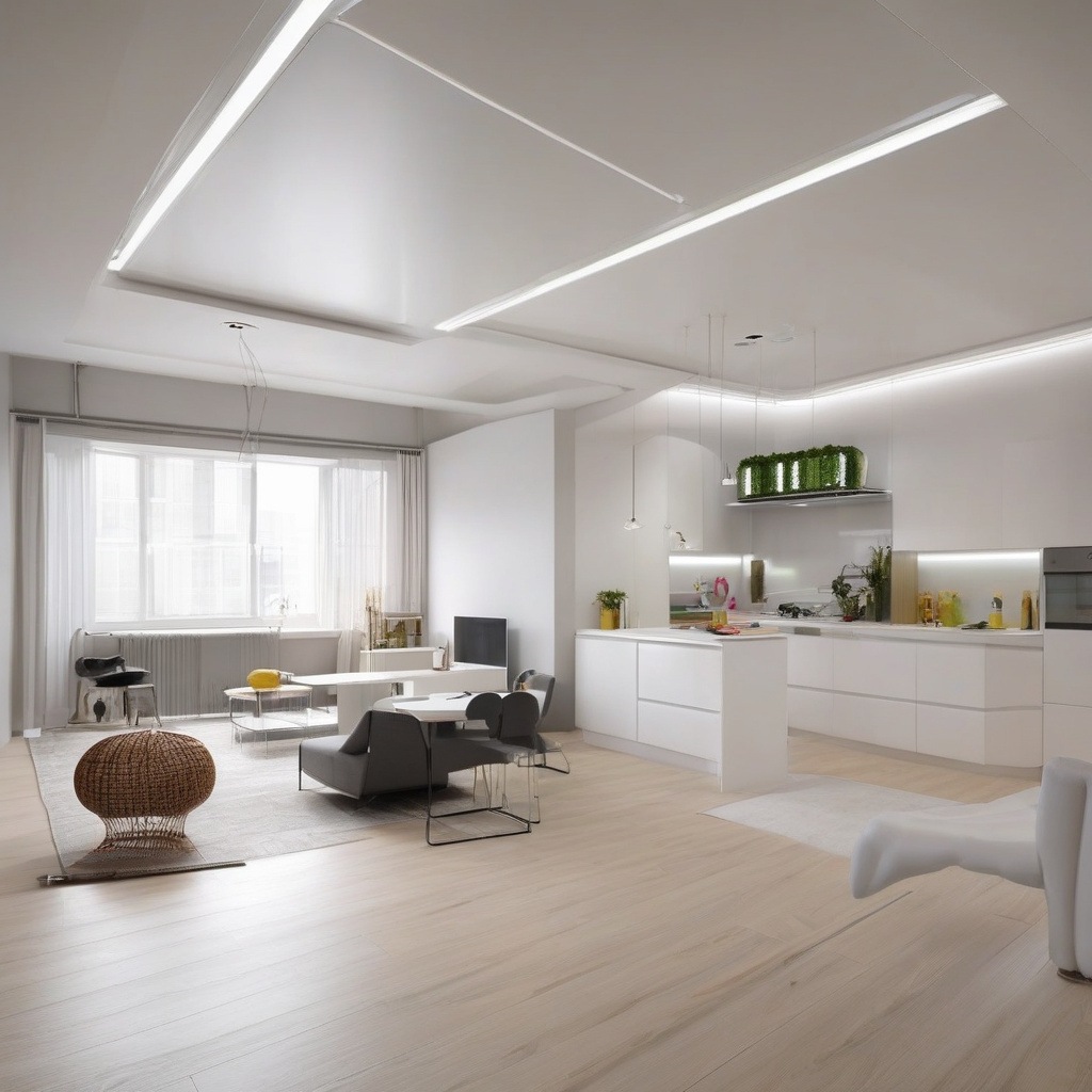 установка і підрізка панелей ПВХ-стелі