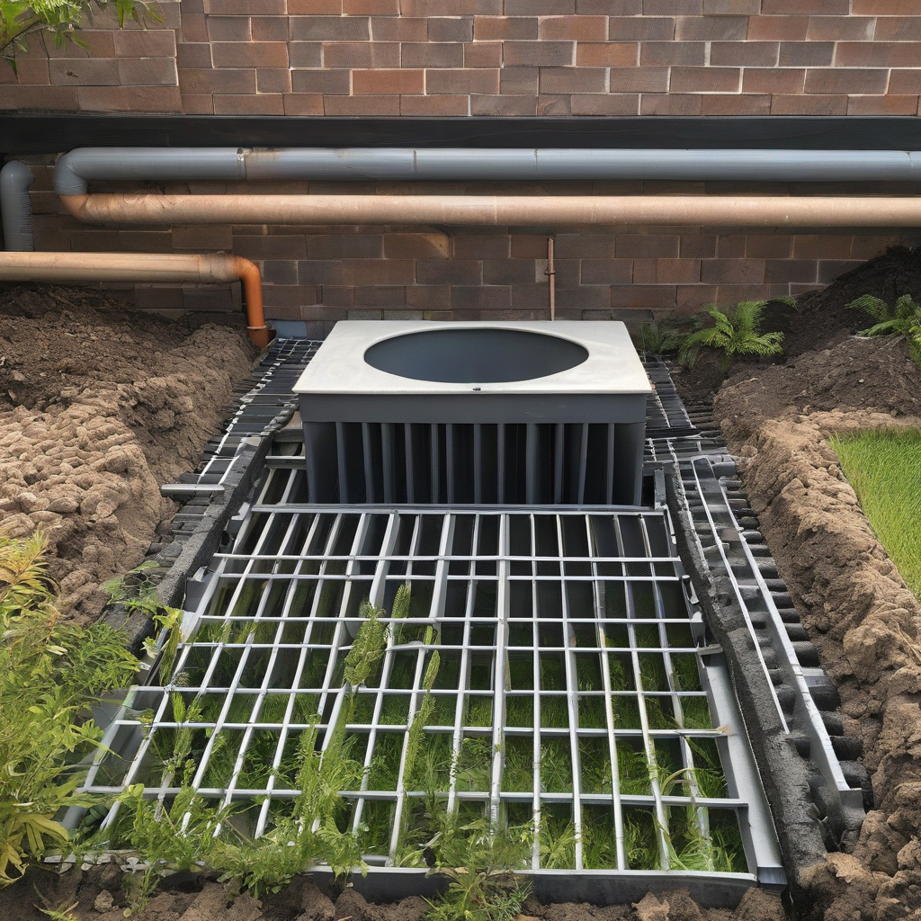 Зливова каналізація на ділянці – фото реалізованої системи відведення опадів