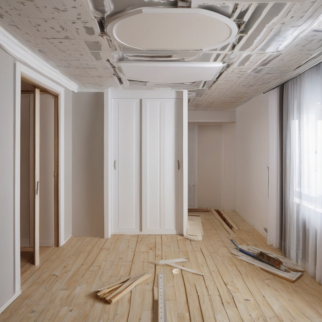 Монтаж підвісної стелі з гіпсокартону