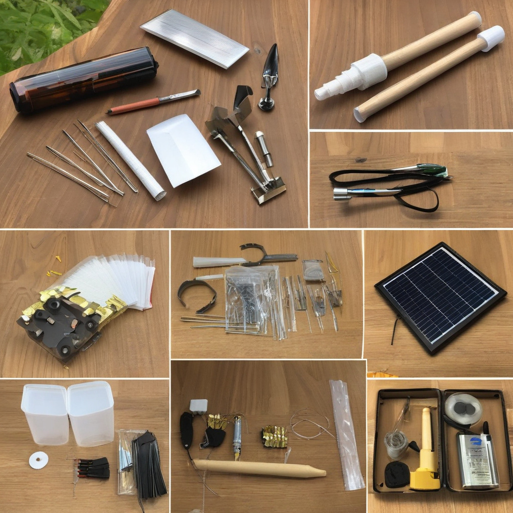 Монтаж опори для ліхтаря на сонячній батареї у дворі Львова