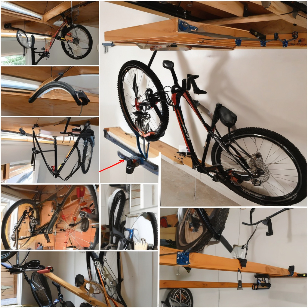 Монтаж підставок для зберігання велосипеда у квартирі