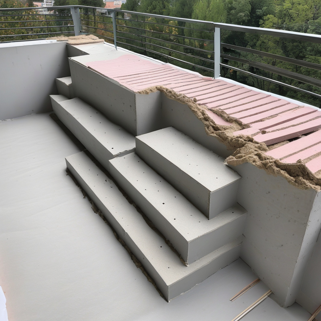 утеплення плитки на балконі фото