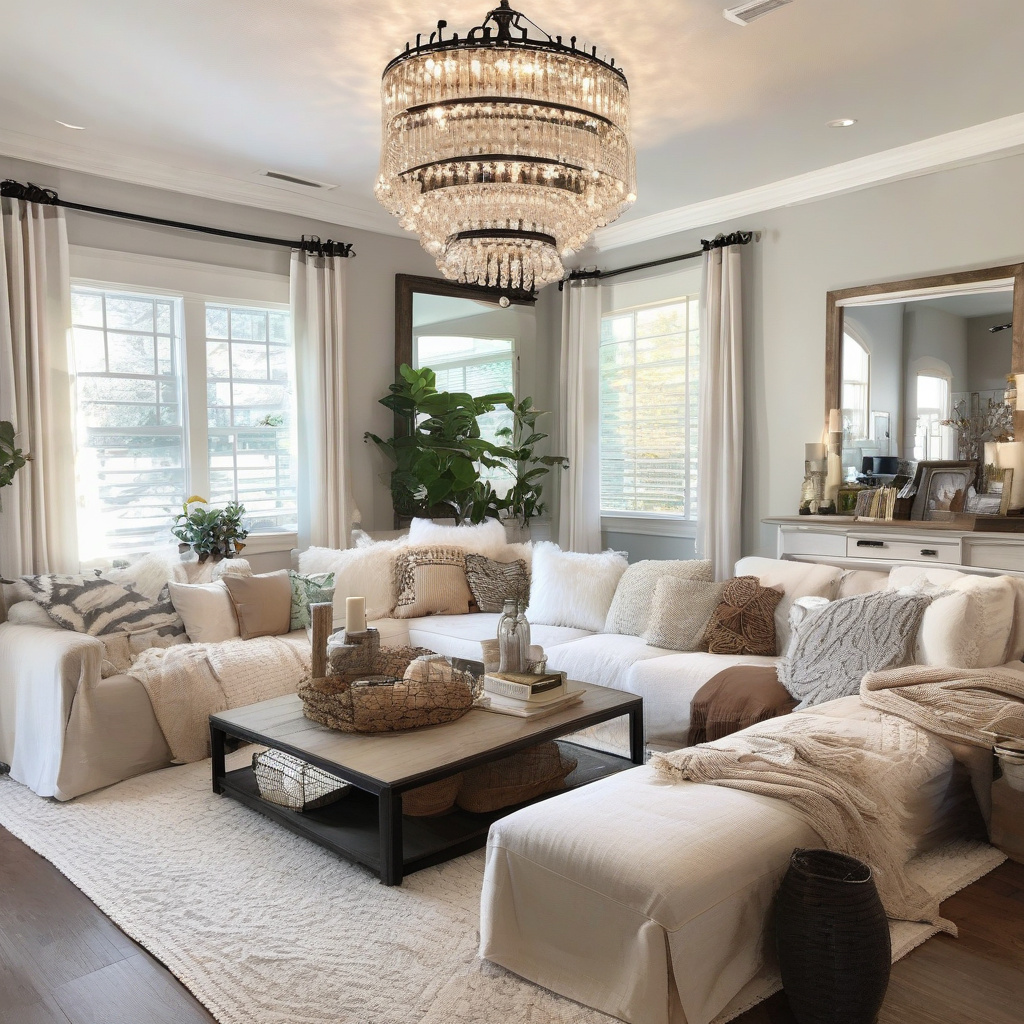 Яскравість та відтінок світла люстри в інтер‘єрі