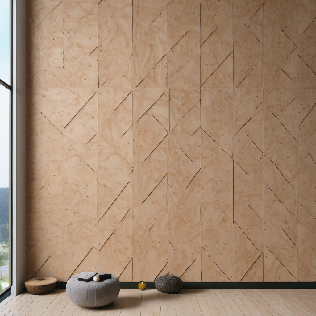 декоративні способи оздоблення панелі з фанери