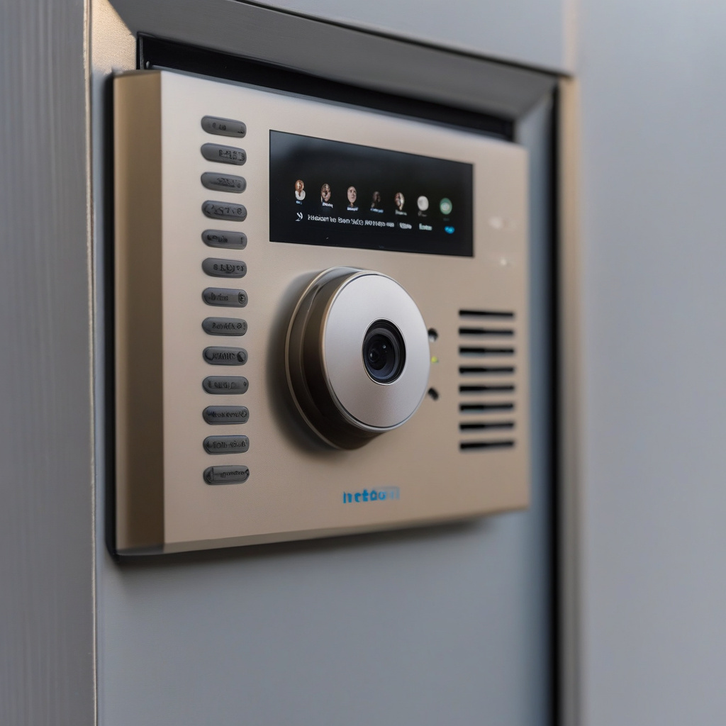 Панель управления видеодомофона