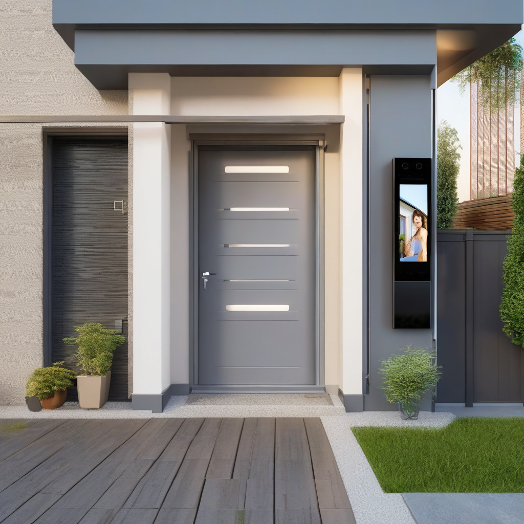 Установка внутреннего экрана домофона