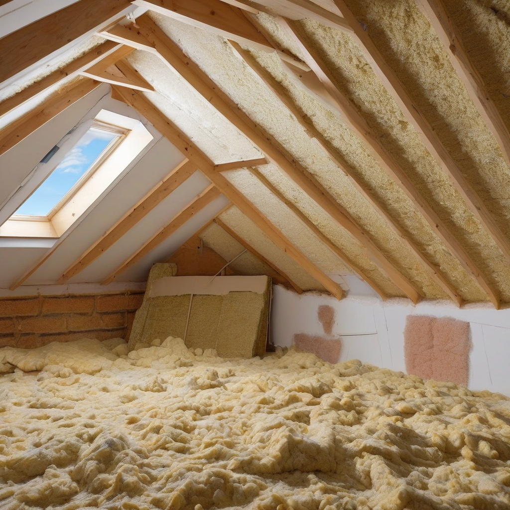 Рулоны каменной ваты для утепления