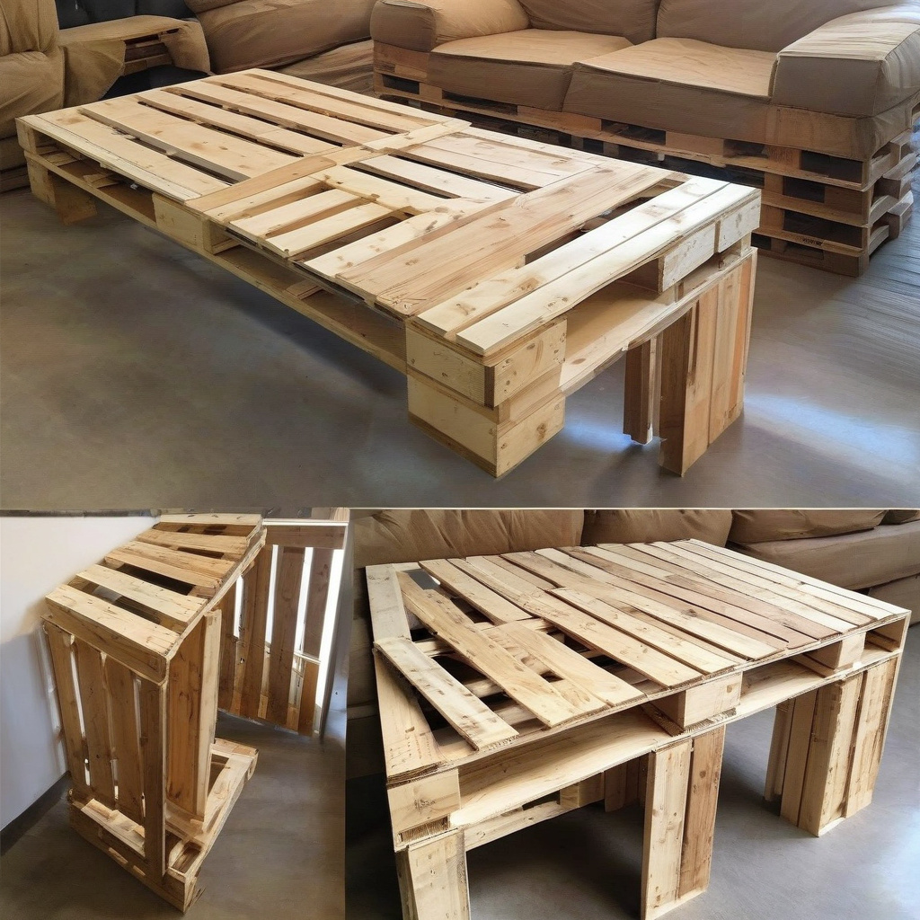 меблі з дерев’яних піддонів для дому