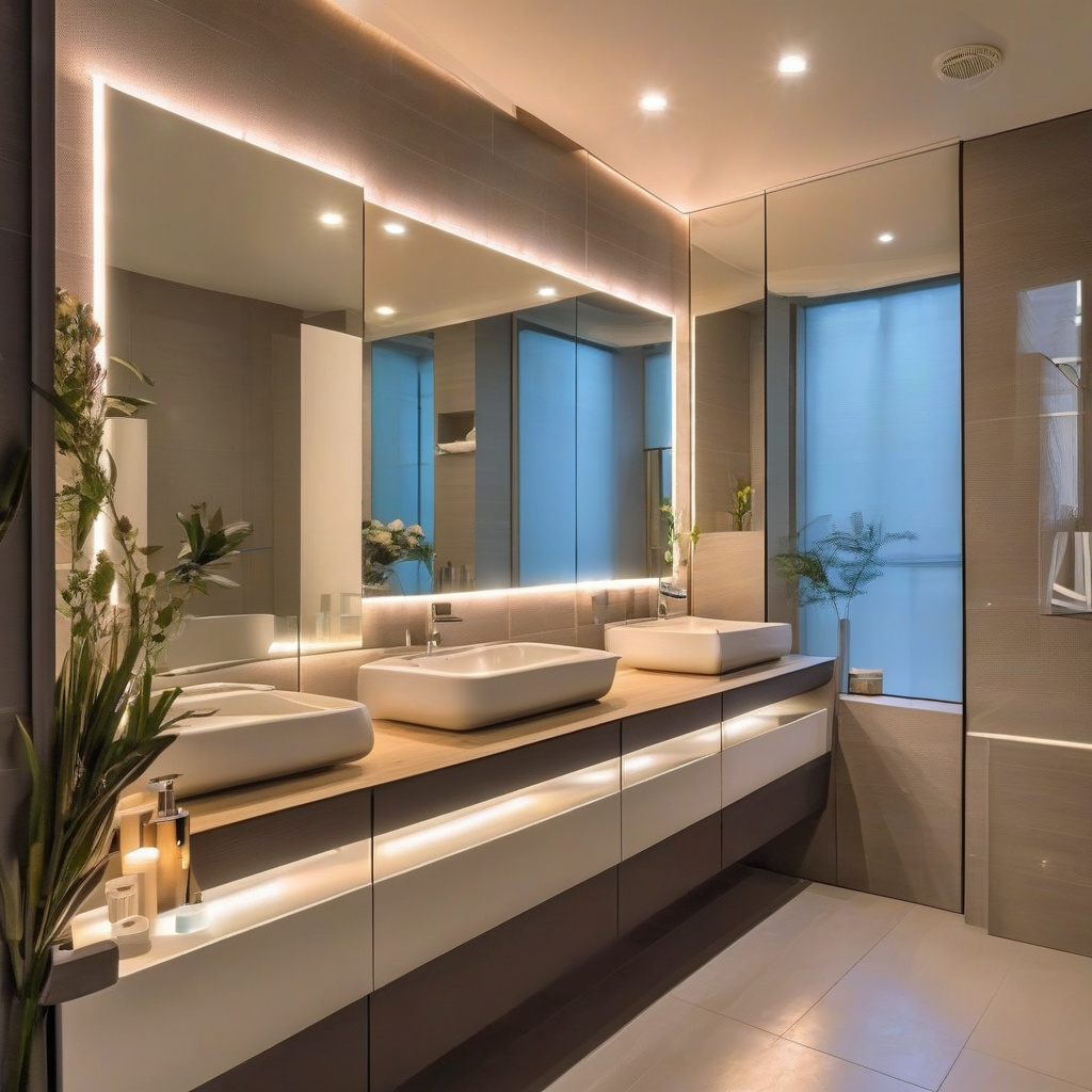 Світлодіодне дзеркало для ванної кімнати