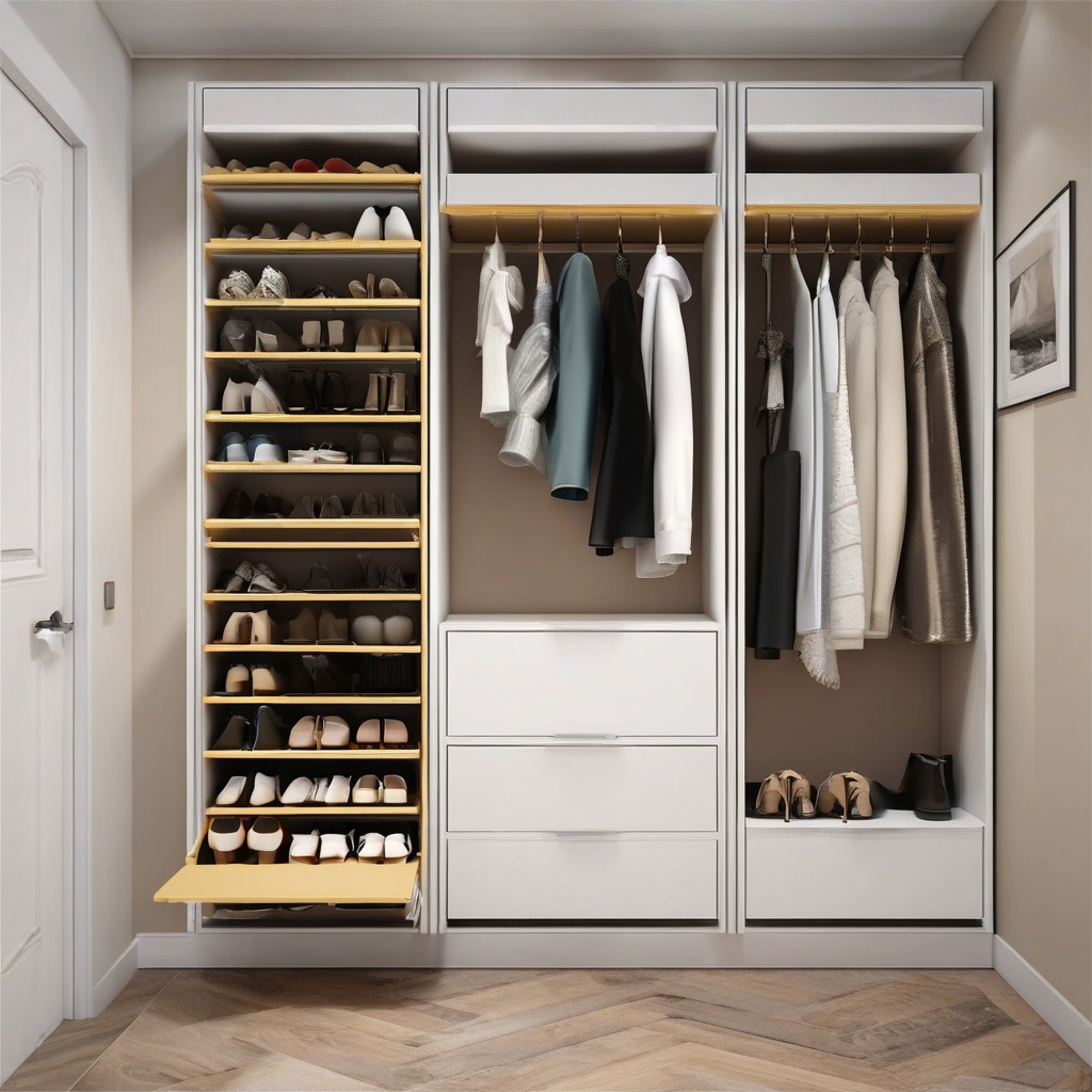 Види систем організації зберігання взуття