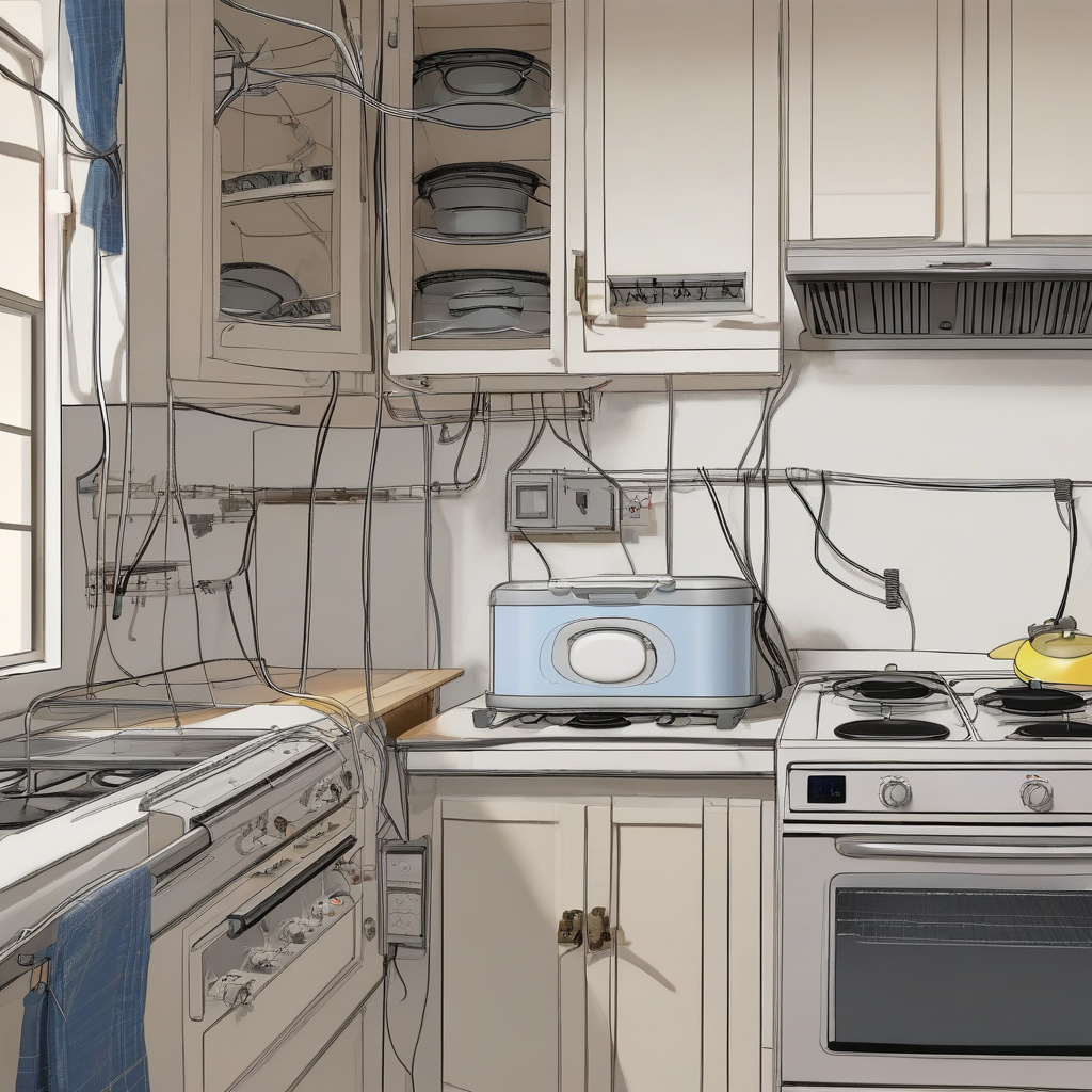 Прокладання мідного кабелю для електроплити