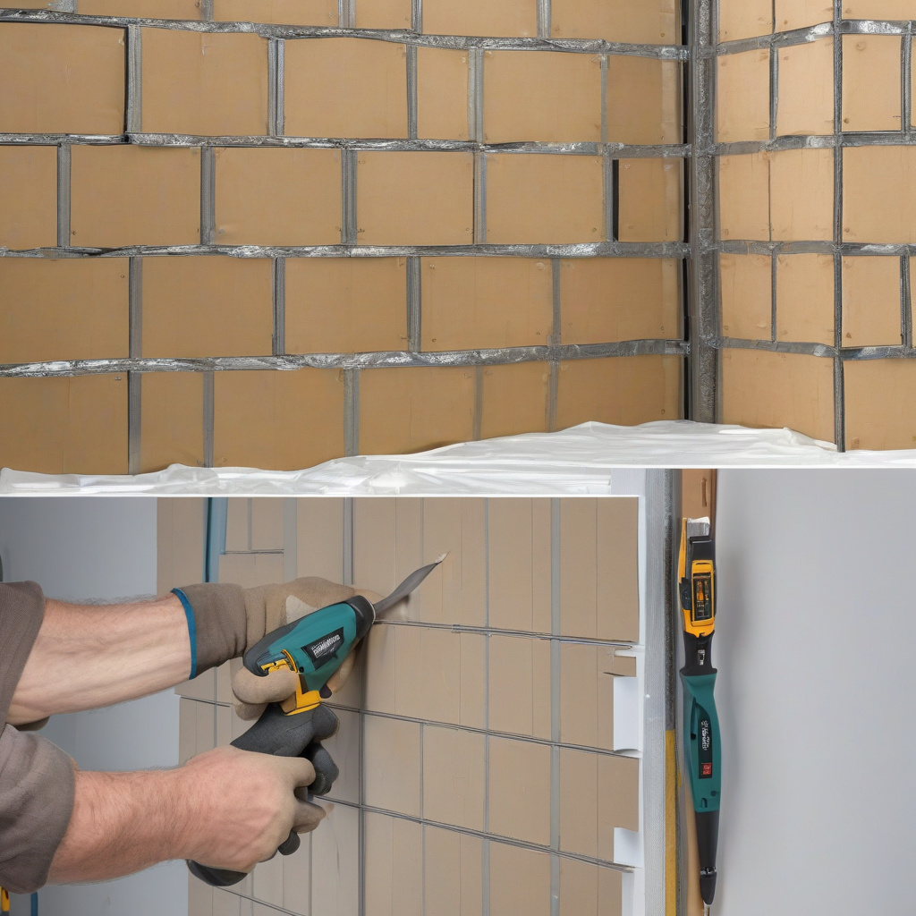 Герметизация швов между панелями Процесс нанесения защищающего герметика на швы