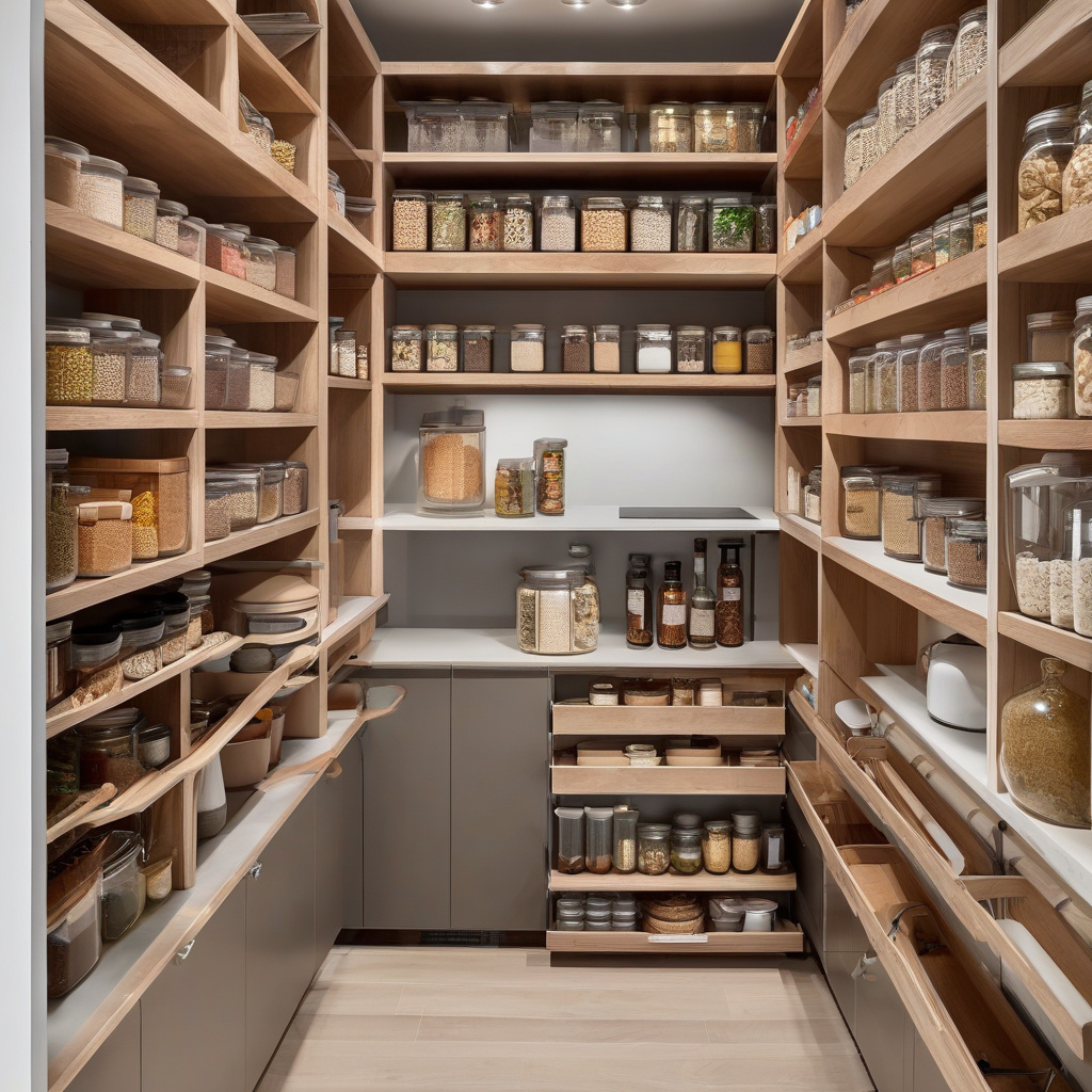 Планування комори: ідеї для організації кухонного простору