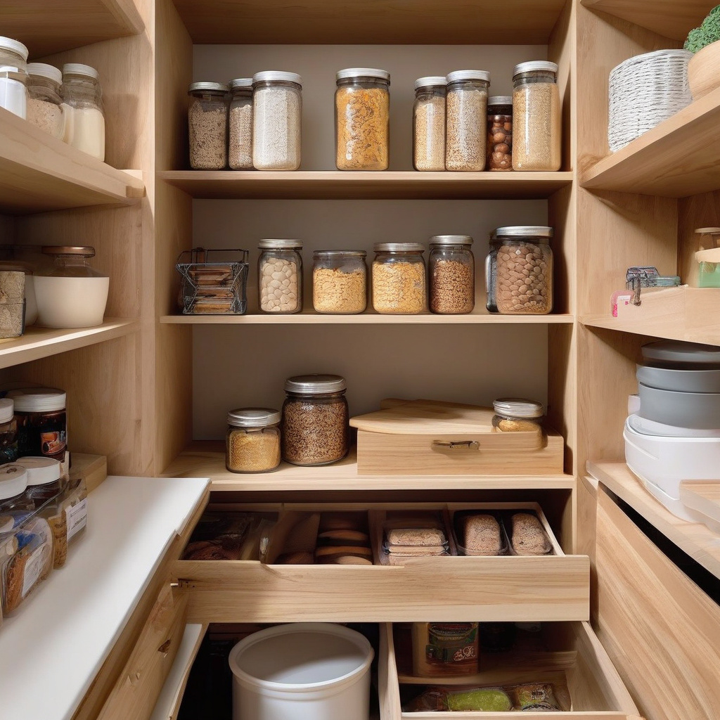 Органайзери для кухонної комори: оптимізація простору