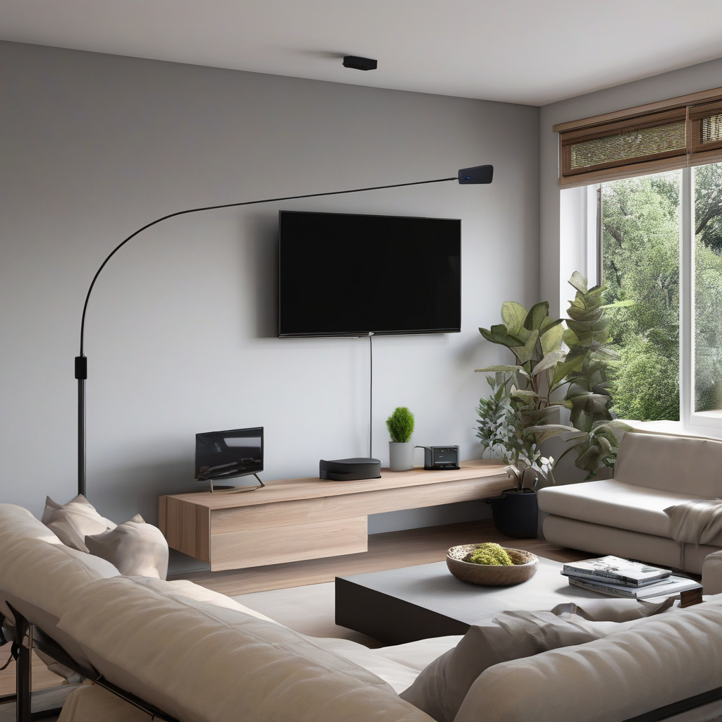 сервісний майстер оцінює обсяг монтажу антени згідно виду робіт