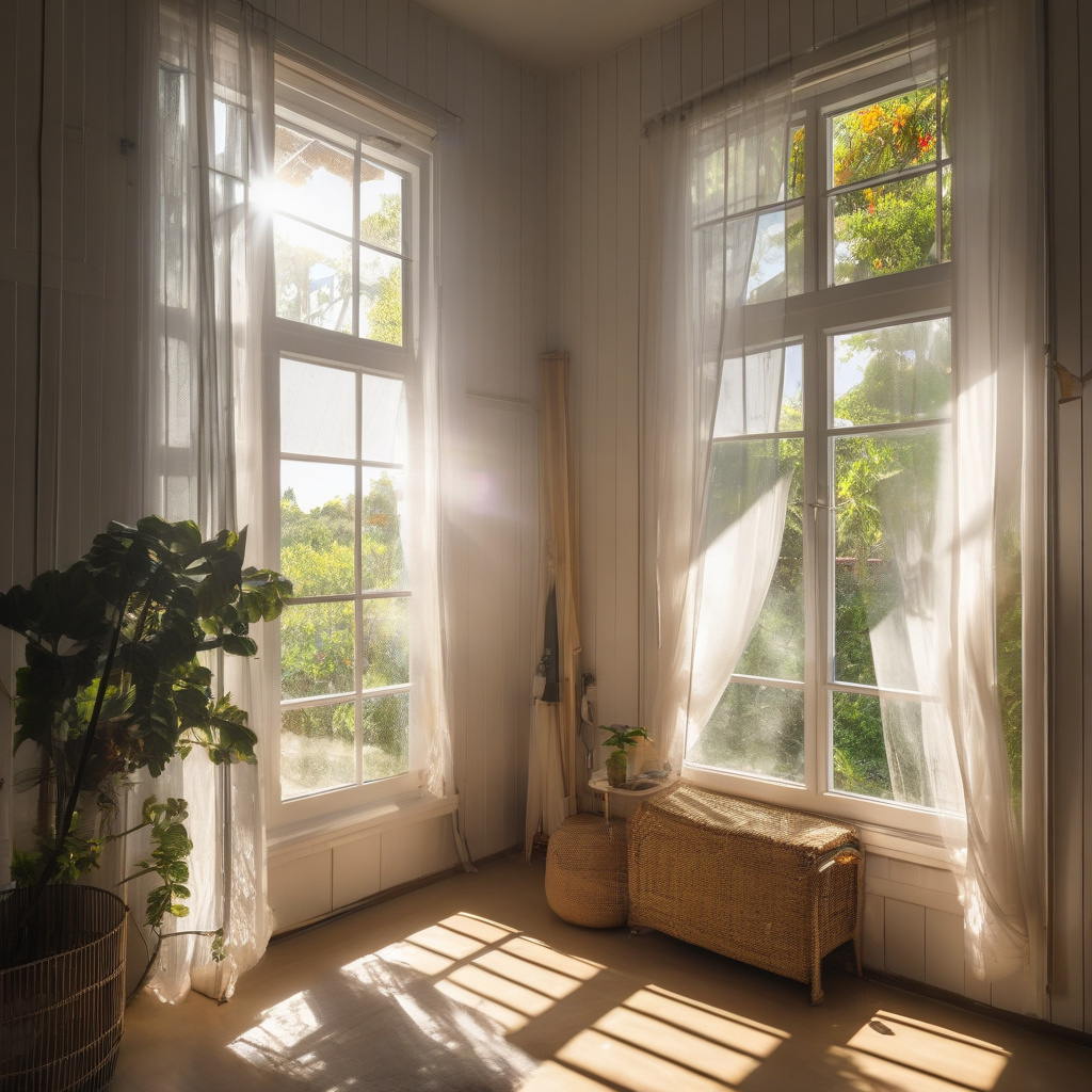 процес монтажу москітної сітки для захисту вікна від комах