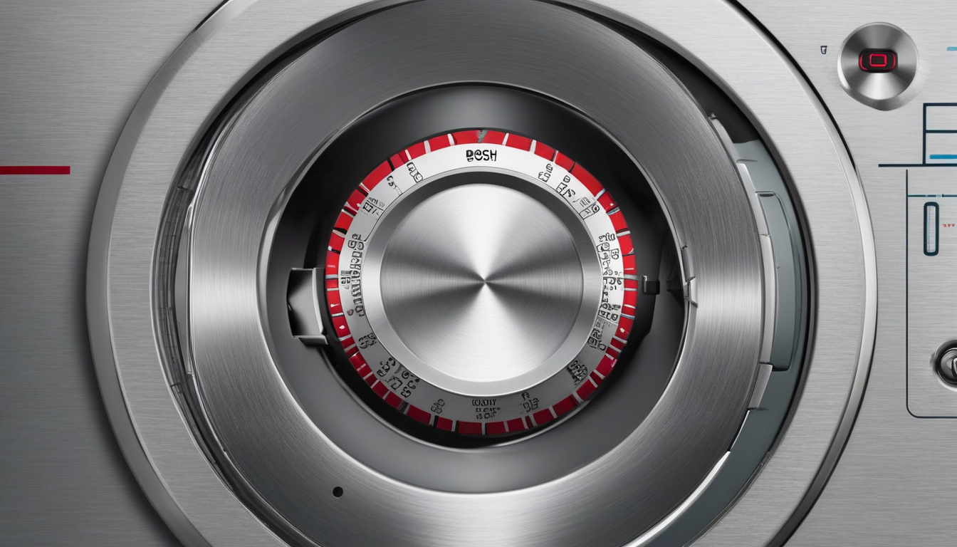 Епізод виникнення коду помилки E18 на дисплеї пральної машини Bosch у квартирі