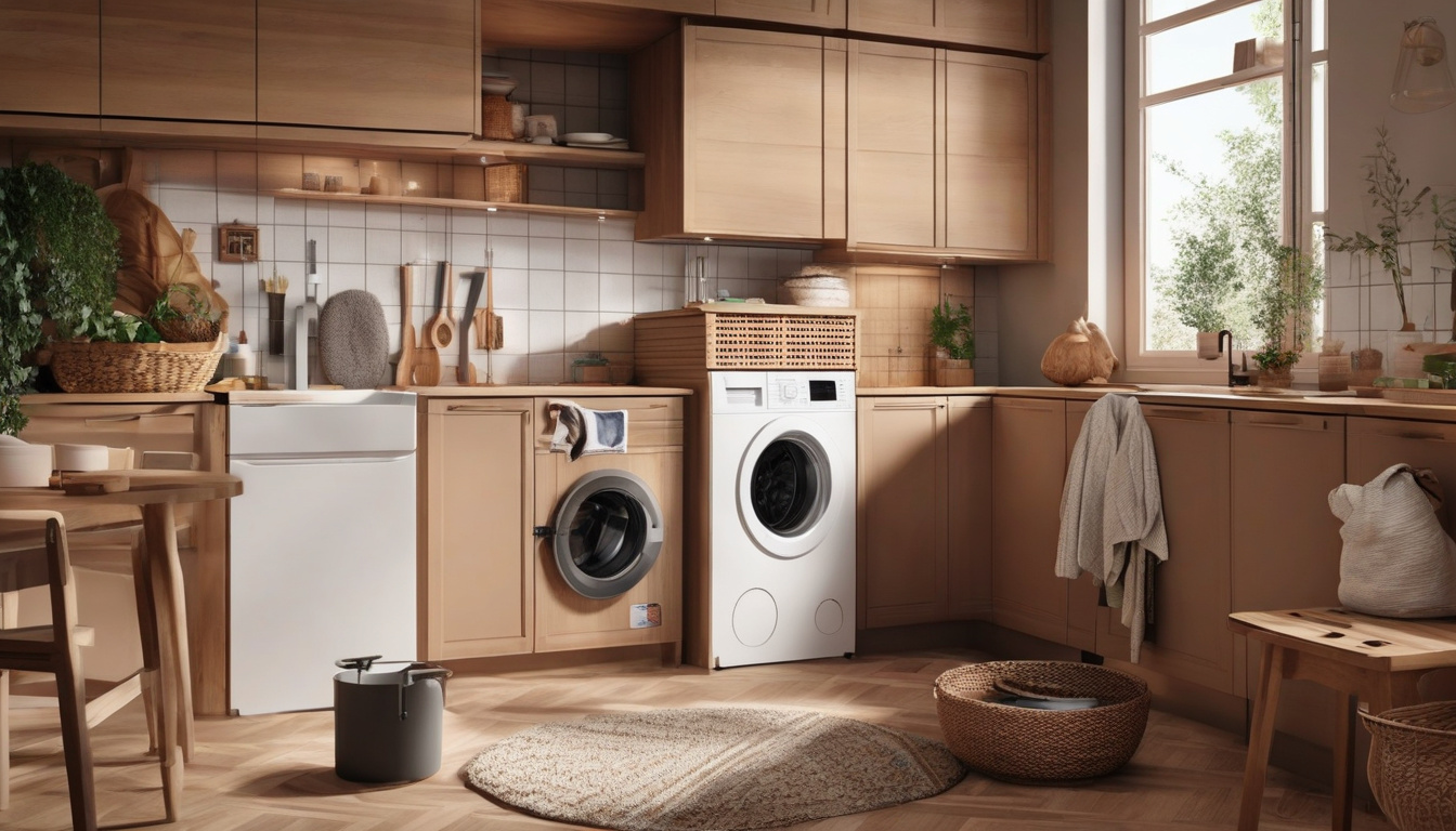 Оцінка стану пральної машини Ханса майстром перед складним ремонтом