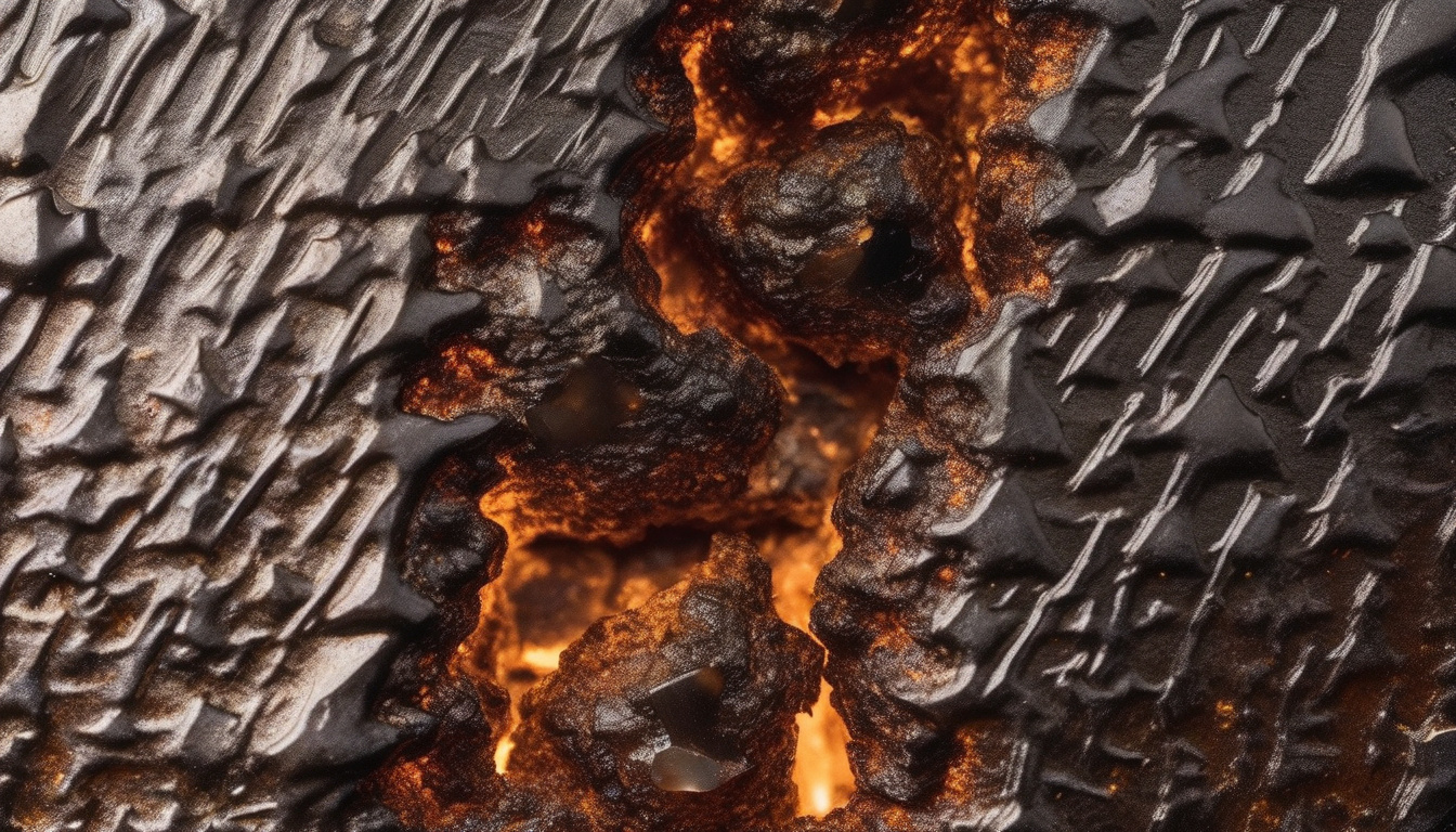 Процес очищення та перевірки слюди в мікрохвильовці при іскрінні