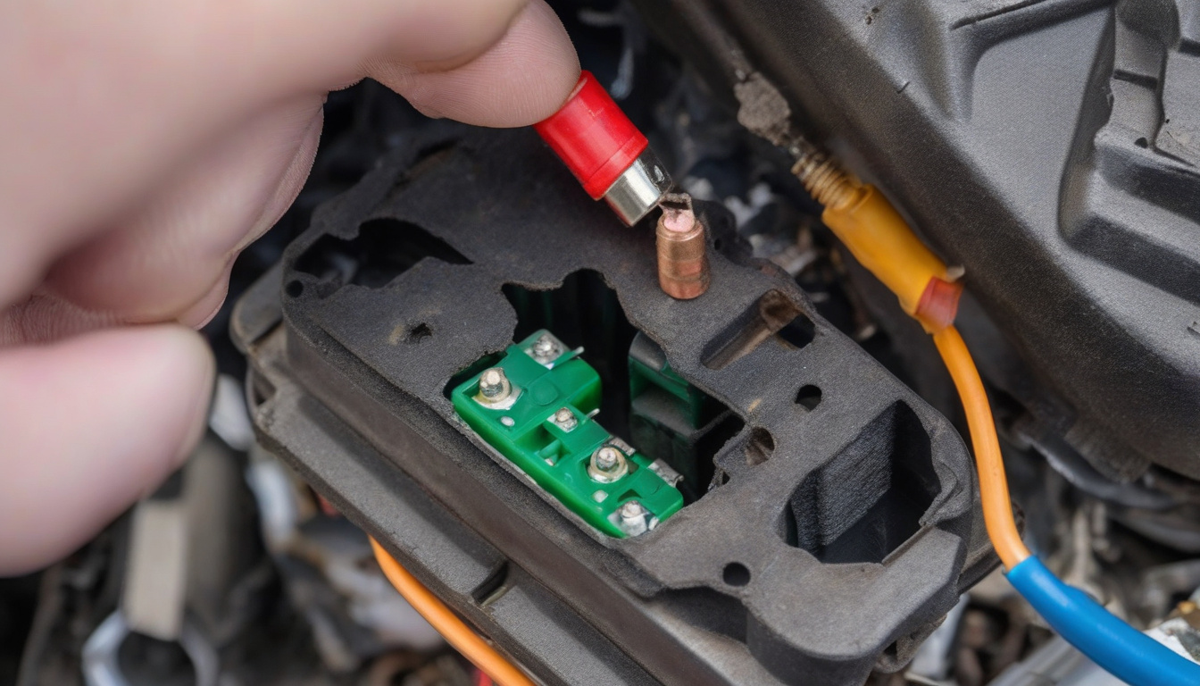 Етап перевірки контактів і електропроводки, самокат відмовляється їхати