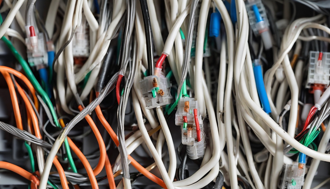 Заміна старої проводки на сучасний мідний кабель у кімнаті під час ремонту