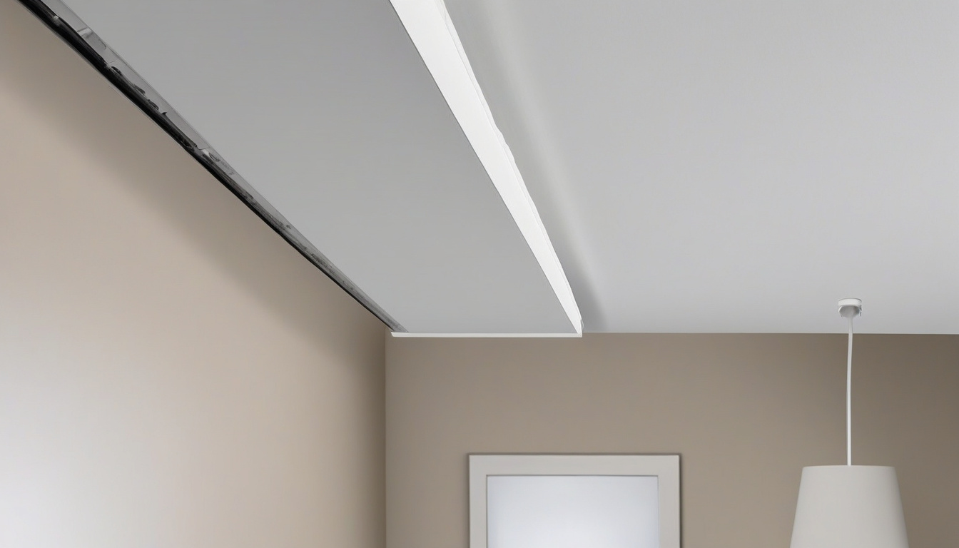 помилки при монтажі та ремонті натяжної стелі, неправильне склеювання пошкодженої ділянки